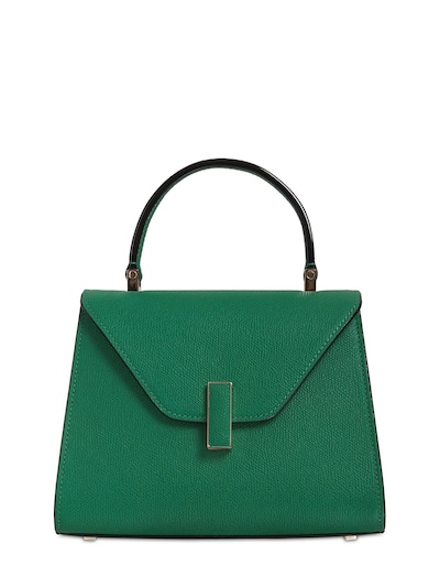 Mini iside grained leather bag - Valextra - Women | Luisaviaroma