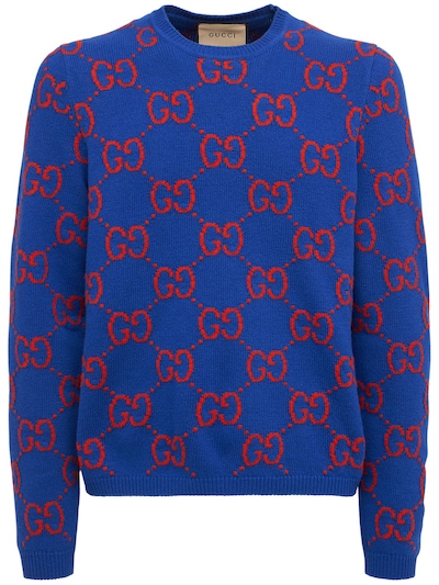 blue gucci sweater