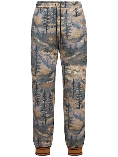Gucci - X the north face forest print jog pants - Multicolor 