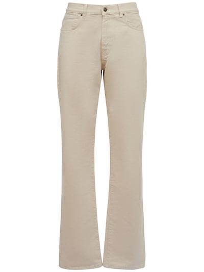22.5cm straight cotton denim jeans - 424 - Men | Luisaviaroma