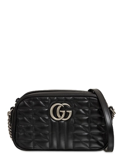 forår profil komponent Gucci - Small gg marmont 2.0 camera bag - Black | Luisaviaroma