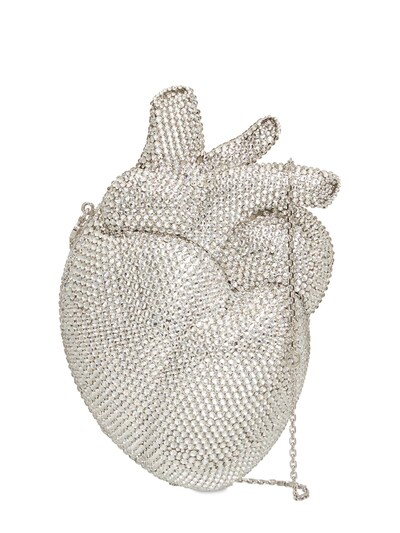 Gucci - Broadway glass heart shoulder bag - Transparent | Luisaviaroma