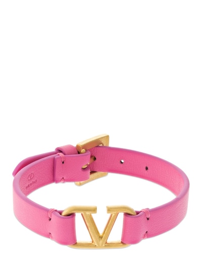 hot pink valentino belt