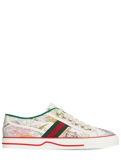 gucci canvas shoe