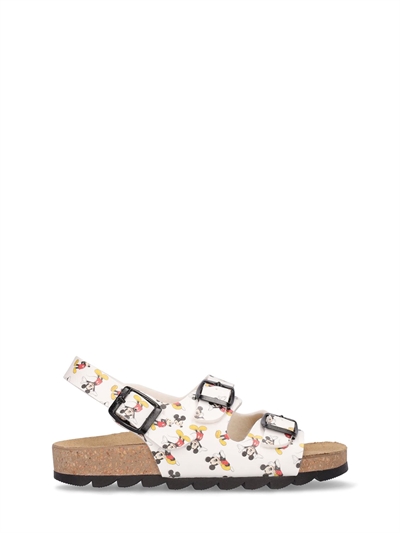 Moa Master Of Arts - Sandali mickey mouse in similpelle - Bianco |  Luisaviaroma