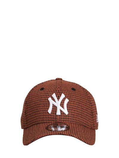 new era ny cap brown