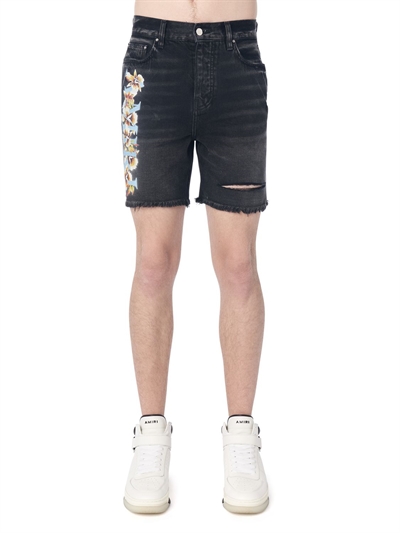amiri jean shorts mens