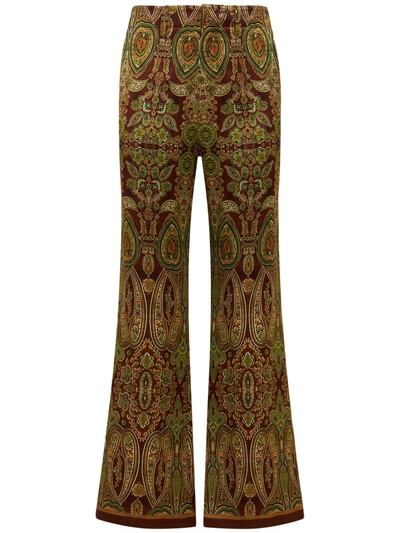 Amiri - Tapestry print flared pants 