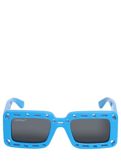 off white blue sunglasses