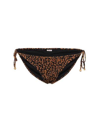 Nanushka - Julie bikini bottoms - Brown/Black | Luisaviaroma