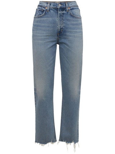 Daphne crop high rise stovepipe jeans 