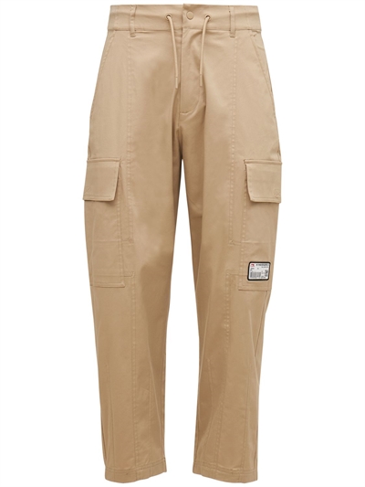beige stretch pants