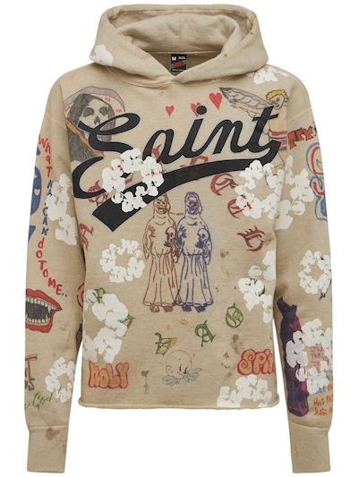 Denim tears x saint michael hoodie - Saint Michael - Men | Luisaviaroma