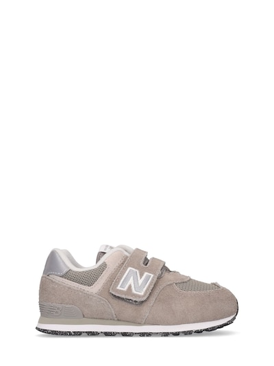 574 suede & mesh sneakers