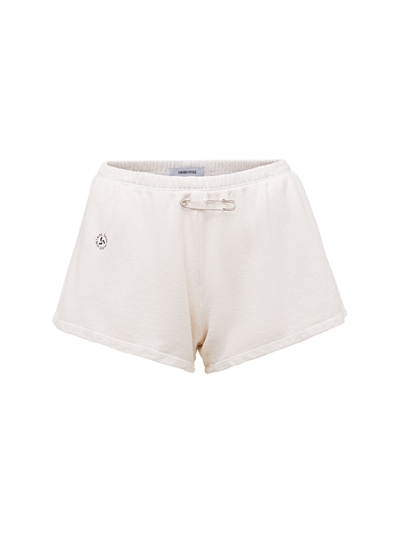 Sami Miro Vintage - Shorts in canapa e cotone organico - Bianco |  Luisaviaroma