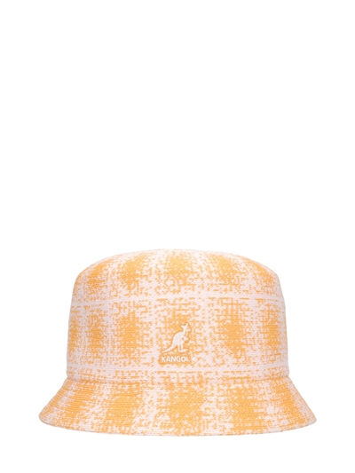 Kangol - Grunge plaid bucket hat 