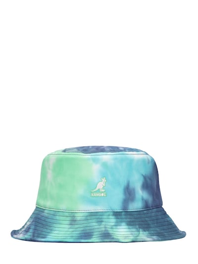 kangol tie dye bucket hat