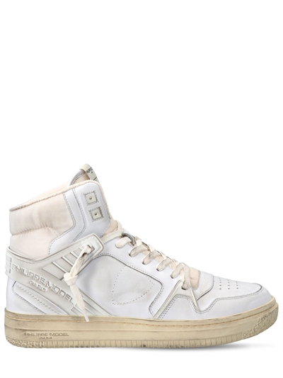 PHILIPPE MODEL - La grande high sneakers - White | Luisaviaroma
