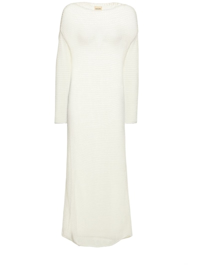 Opal knitted long dress - Khaite - Women | Luisaviaroma