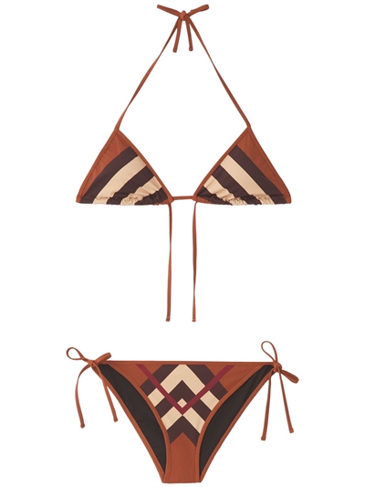 burberry cobb bikini set