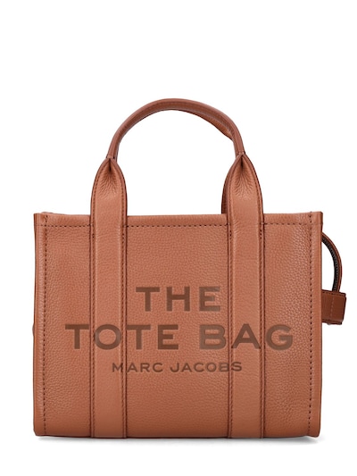Marc Jacobs The Leather Small Tote Bag in Argan Oil