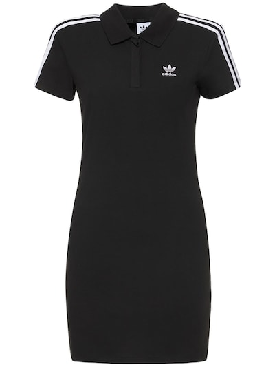 Fitted cotton blend t-shirt dress - Adidas Originals - Women | Luisaviaroma