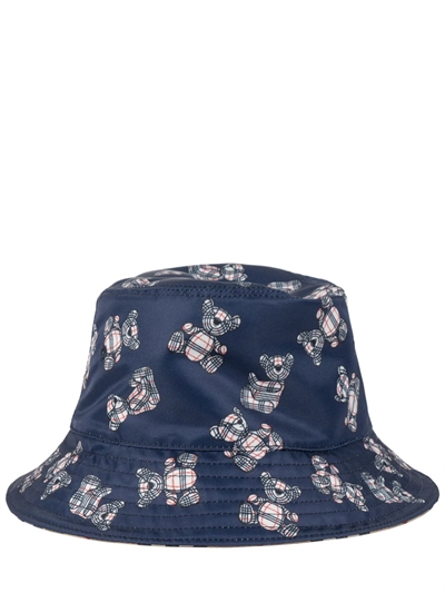 Burberry - Bear printed nylon bucket 