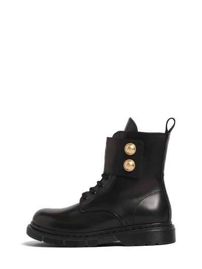 luisaviaroma.com | Balmain Leather zip-up boots