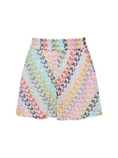 Sequined viscose blend shorts - Missoni - Women | Luisaviaroma