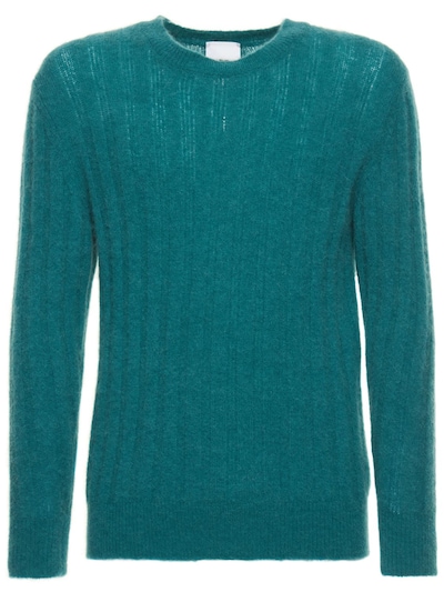 Alpaca blend knit sweater - Pt Torino - Men | Luisaviaroma