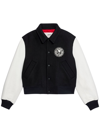 AMI Paris - Double wool felt varsity 