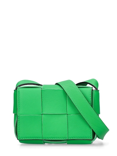 Bottega Veneta Lime Green Cassette Bag