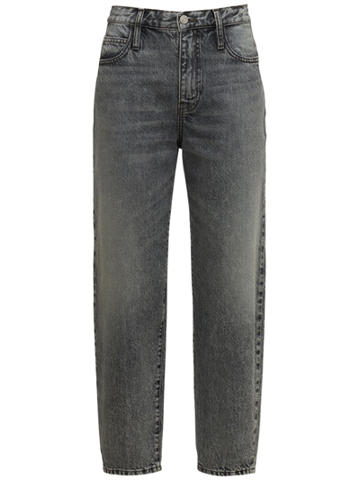 Frame - Ultra high rise barrel jeans 