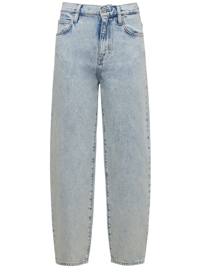 Frame - Ultra high rise barrel jeans 