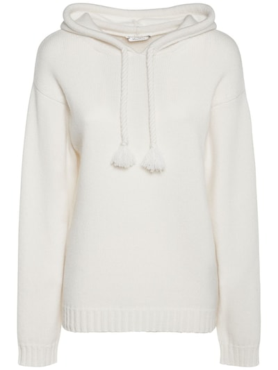 Rienza wool & cashmere knit hoodie - Max Mara - Women | Luisaviaroma