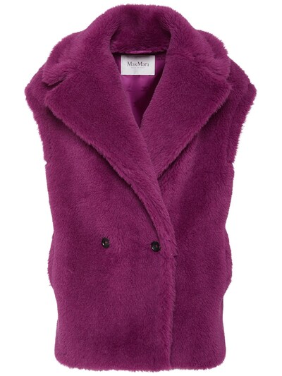 Luisaviaroma Donna Abbigliamento Cappotti e giubbotti Gilet Gilet Oversize Libano In Misto Alpaca 