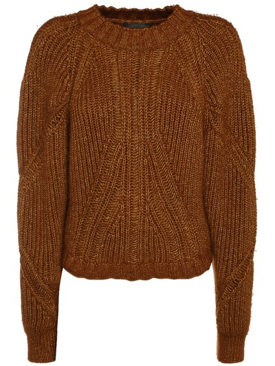 blend knit sweater - Alberta Ferretti - Women | Luisaviaroma