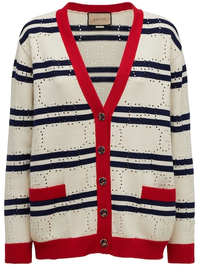 gucci knitted cardigan