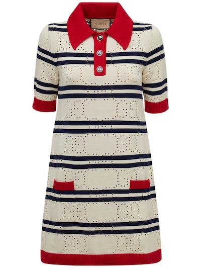 gucci collar dress