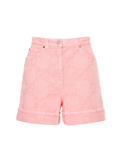 Gucci - Cotton denim shorts - Light 