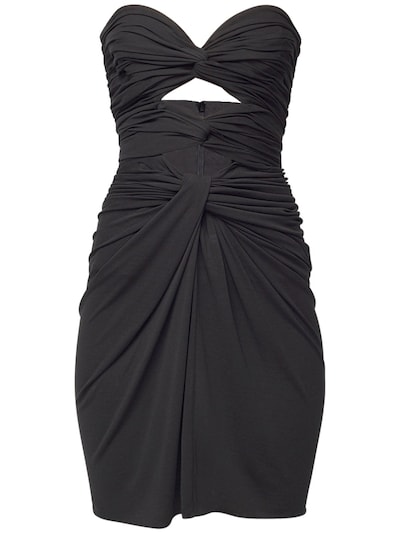 Mid-length dress Louis Vuitton Black size 40 FR in Viscose - 35546163