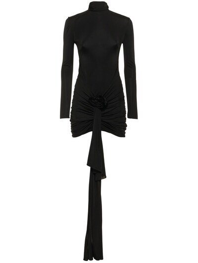 Saint Laurent - Tom ford jersey dress - Black | Luisaviaroma