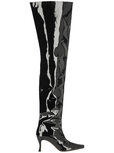 Luisaviaroma Donna Scarpe Stivali Stivali sopra il ginocchio Cuissardes Skyla In Similpelle 110mm 