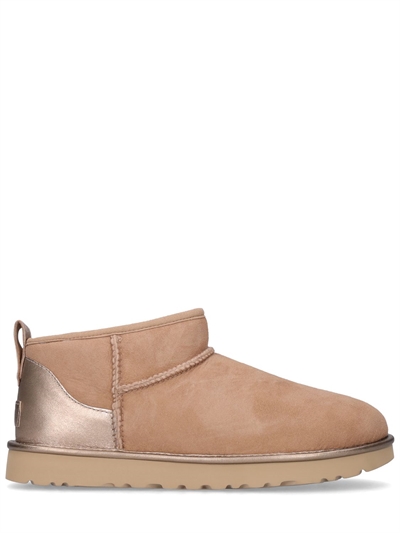 10mm classic ultra mini shearling boots 