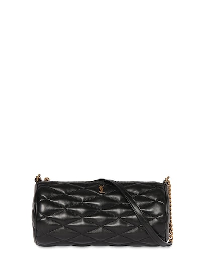 Sade Mini Leather Shoulder Bag in Black - Saint Laurent