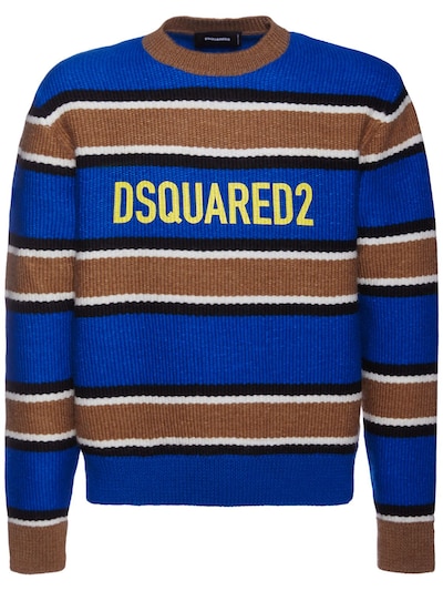 ウールニットセーター - Dsquared2 - メンズ | Luisaviaroma