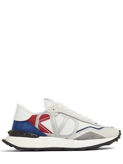 logo netrunner suede low sneakers - Valentino - |