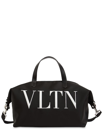 Vltn leather cross body bag - Valentino Garavani - Men | Luisaviaroma
