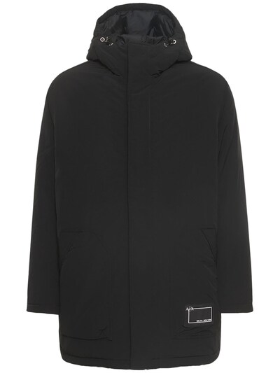 Armani Exchange - Nylon caban padded coat - Black | Luisaviaroma