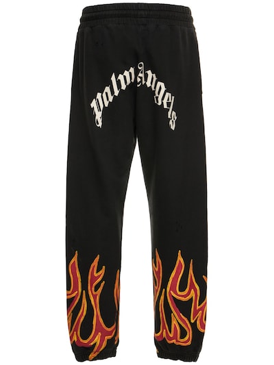 palm angels track pants flame